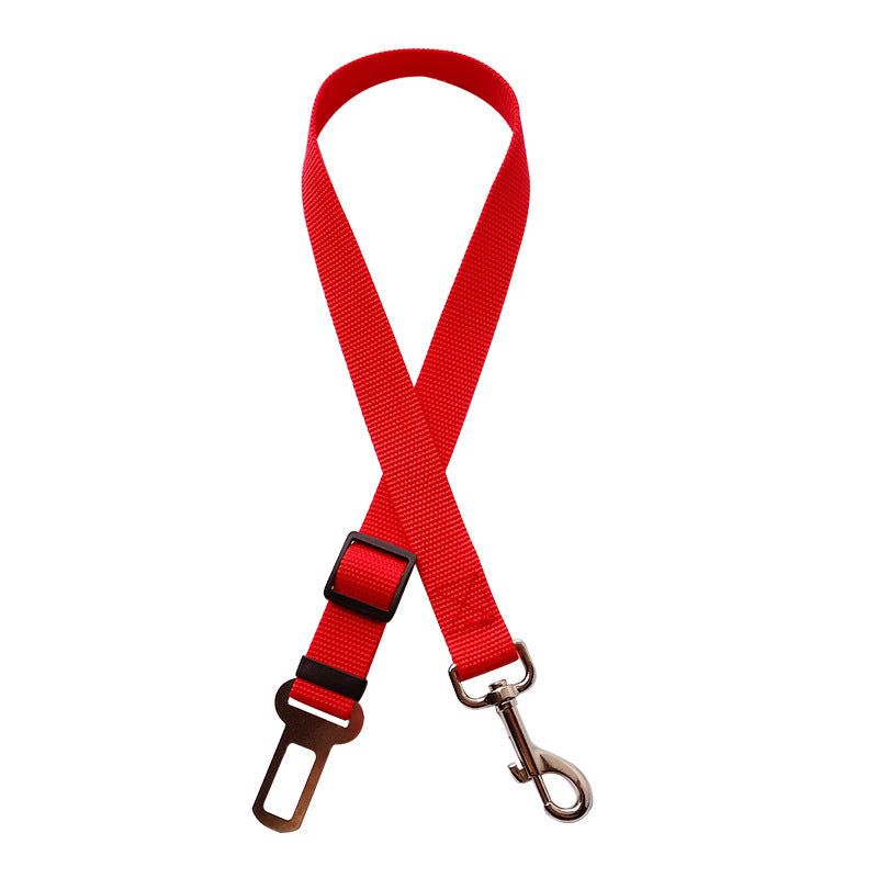 Adjustable Pet Car Seat Belt – Safety Restraint for Dogs & Cats