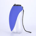 680ml portable dog water bottle with drinking trough