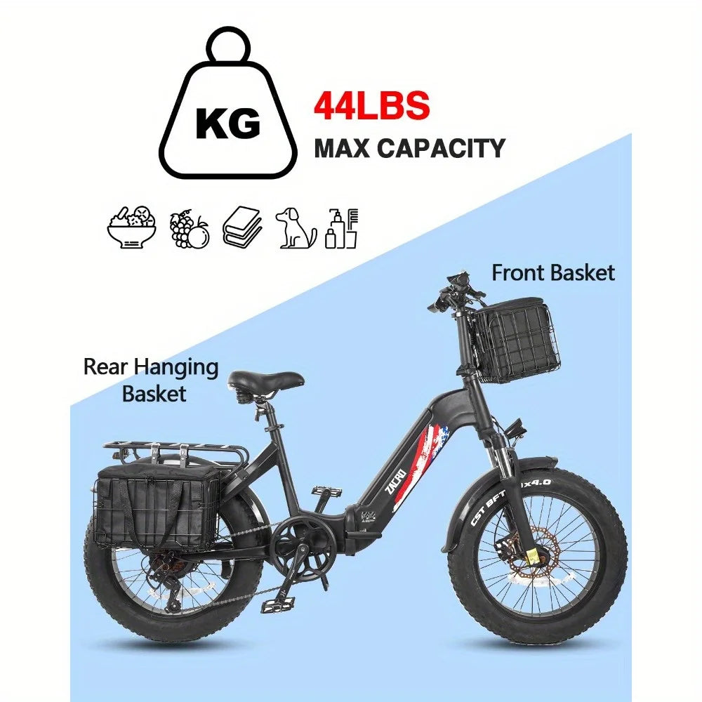 Large Dog Bike Basket Bag – Front/Rear Pet Carrier