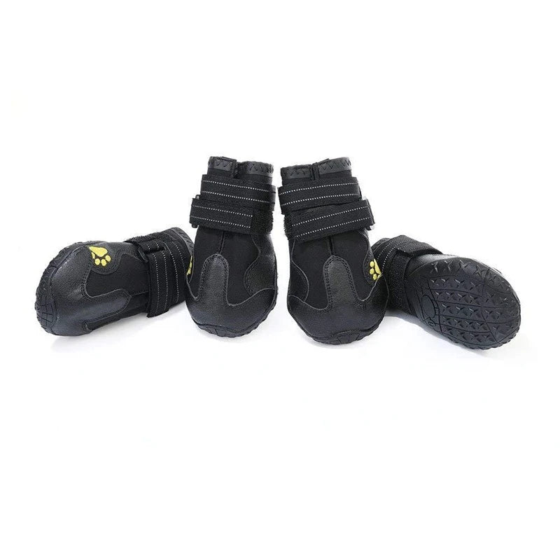 Waterproof Anti-Slip Dog Socks – Reflective, Set of 4