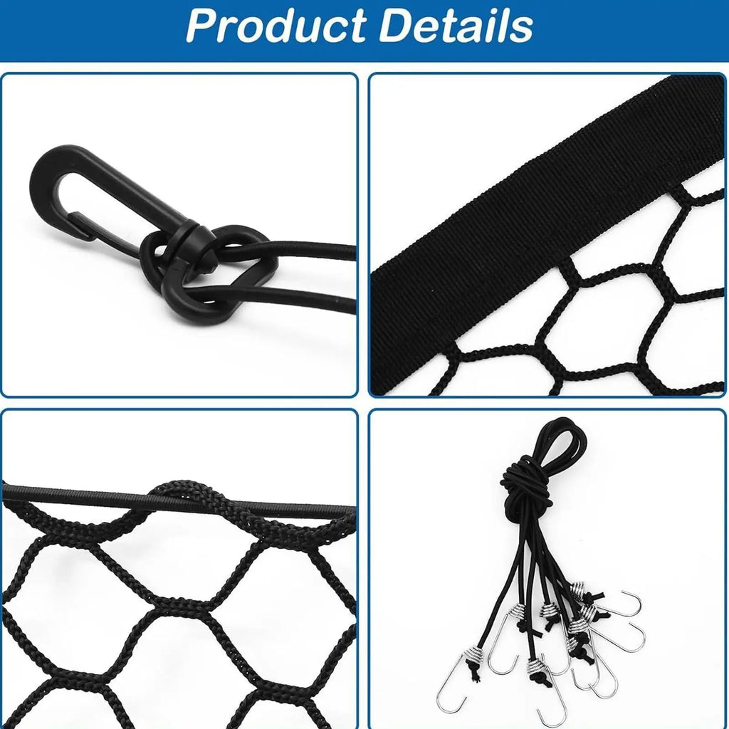 Dog Car Barrier Net – Escape-Proof Boot & Back Seat Divider for SUVs, Estates & Sedans