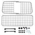 Dog Guard Car Large Dog Gate Pet Animal Safety Fence Iron Mesh Guard Barrier for Car Trunk 16'' Width Car Dog Partition Grid