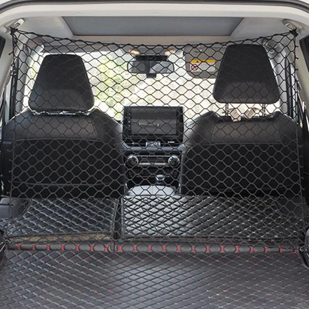 Dog Car Barrier Net – Escape-Proof Boot & Back Seat Divider for SUVs, Estates & Sedans