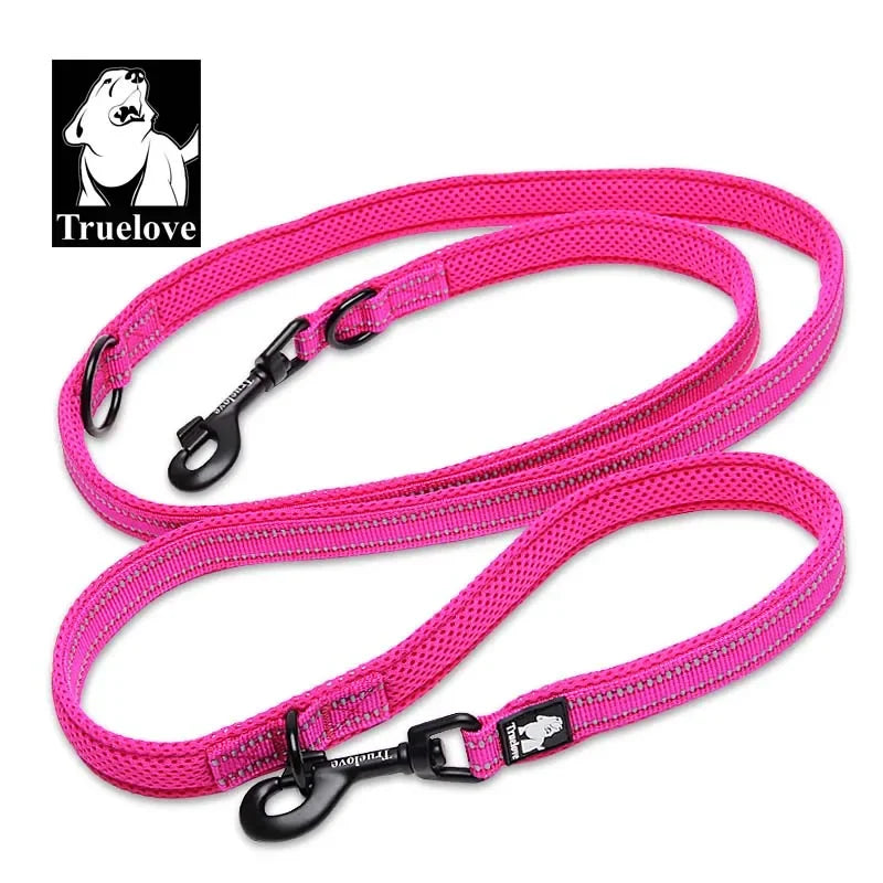 Truelove 7-in-1 Multi-Function Dog Lead – Reflective & Hands-Free