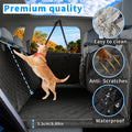 Waterproof Dog Car Seat Cover & Travel Hammock – Scratch-Proof