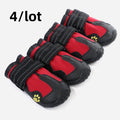 Waterproof Anti-Slip Dog Socks – Reflective, Set of 4