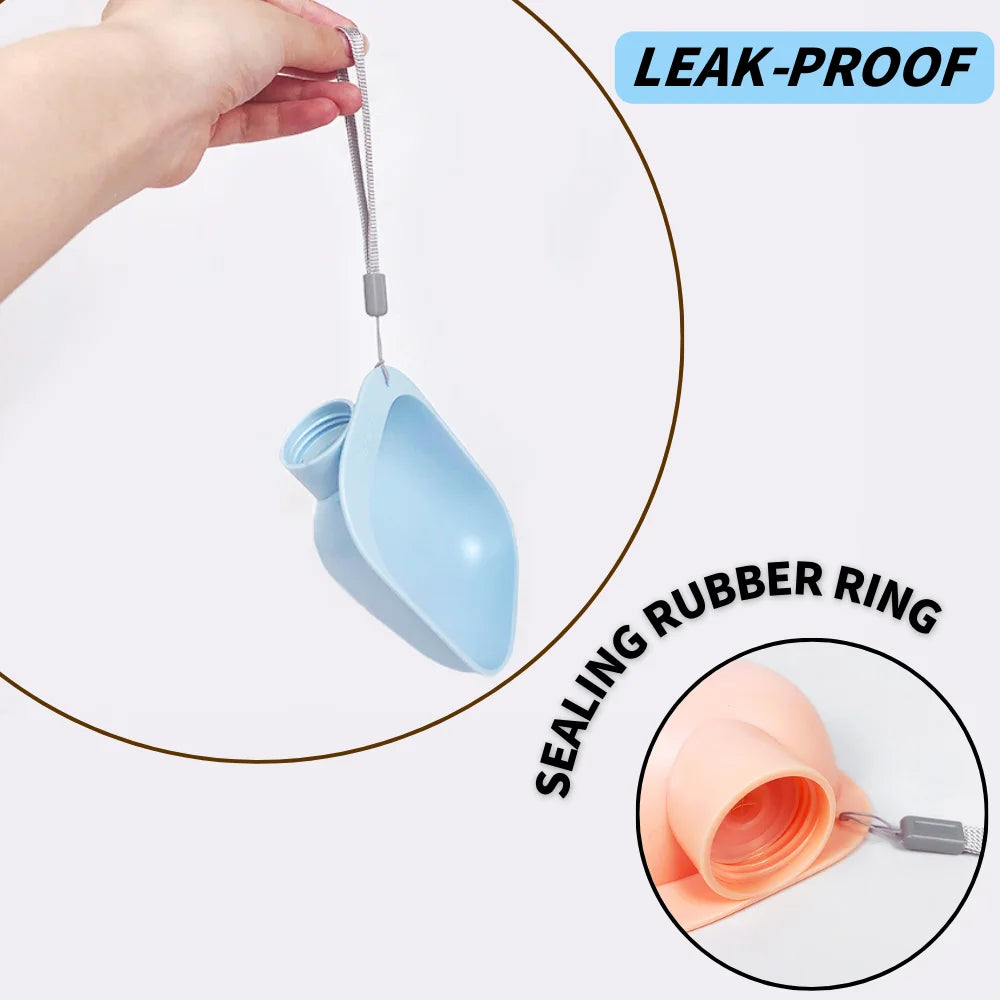 Portable Dog Water Dispenser – 2-in-1 Leak-Proof Travel Cup for Dogs