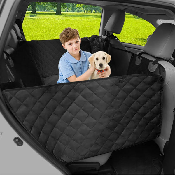 Waterproof Dog Car Seat Cover & Travel Hammock – Scratch-Proof