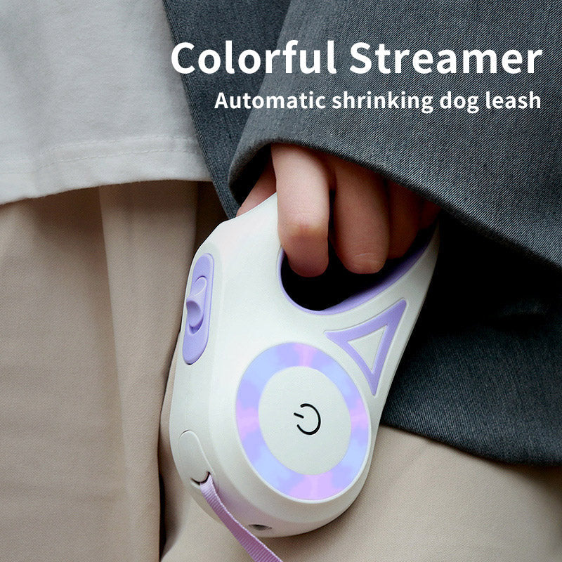 Retractable Dog Lead with Collar | Automatic Extendable Dog Leash for Small, Medium & Large Dogs